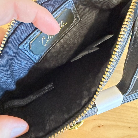 Cleobella Leopard Print Crossbody with Black Trim - Picture 3 of 6